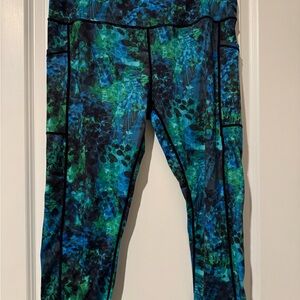Constantly Varied Gear Blue and Green Leggings